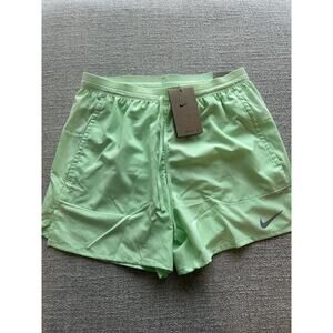 Nike Stride Dri-FIT 5" 2-in-1 Running Shorts Men's Small Green NEW